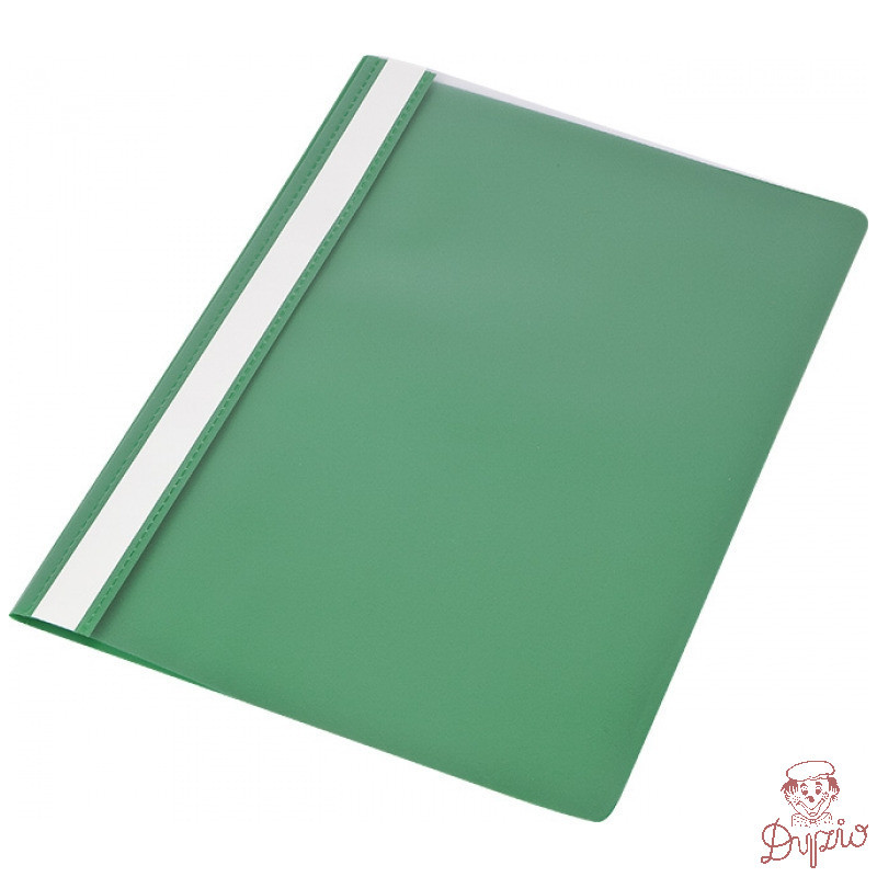 Skoroszyt A4 twardy typu PVC (10) zielony 0413-0020-04 Panta Plast