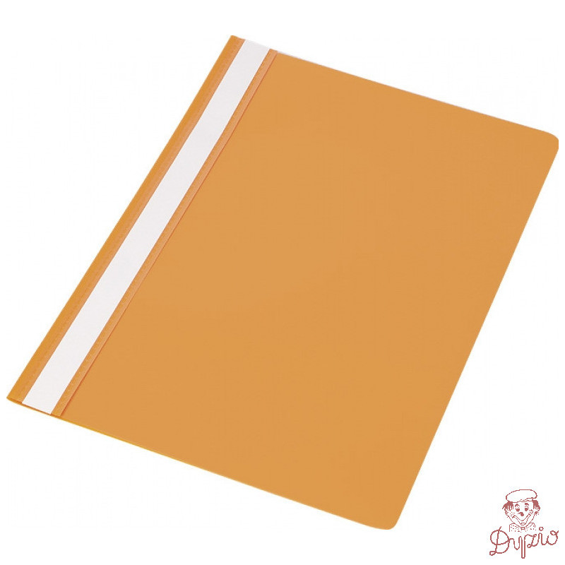 Skoroszyt A4 twardy typu PVC (10) pomarańczowy 0413-0020-07 Panta Plast