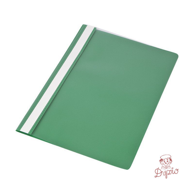 Skoroszyt zwykły PP zielony (10szt.) 0413-0014-04 Panta Plast