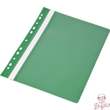 Skoroszyt PP z europerforacją zielony (20szt.) 0413-0003-04 Panta Plast