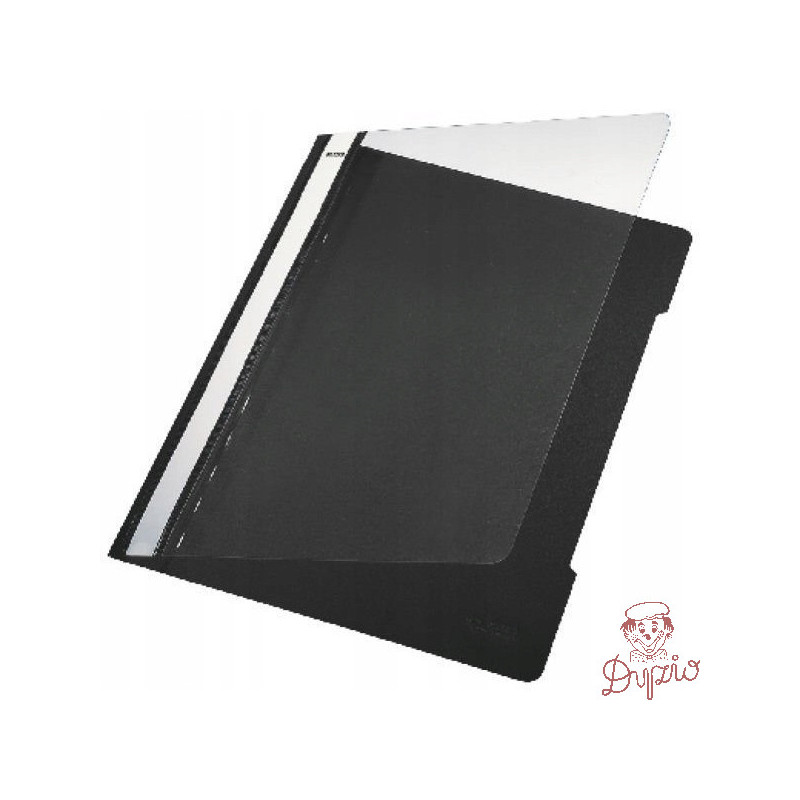 Skoroszyt pl.A4 czar.(25) 4191 0095 LEITZ