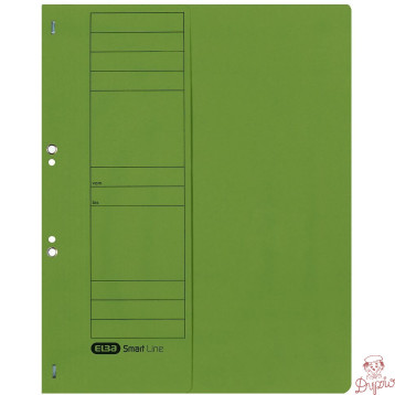 Skoroszyt oczkowy 1/2 A4 zielony 100551879 ELBA