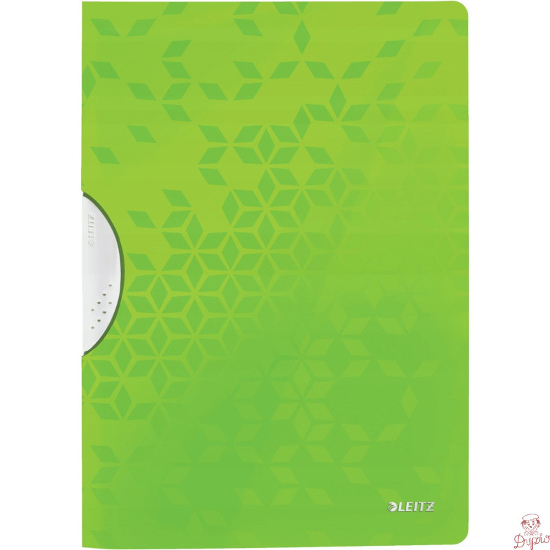 Skoroszyt z klipem LEITZ WOW zielony 41850054