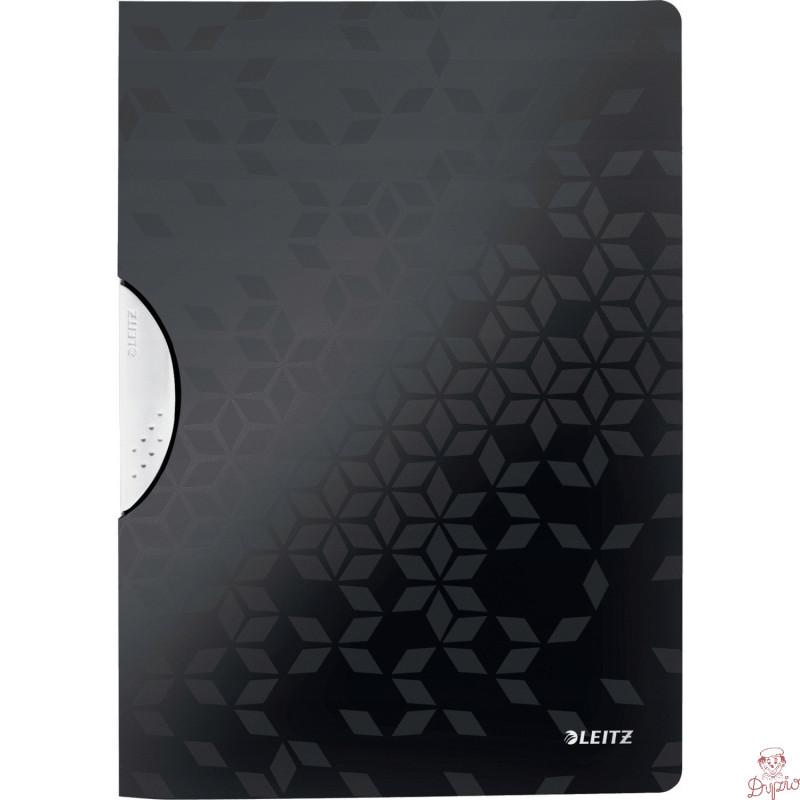 Skoroszyt z klipsem Leitz WOW, czarny 41850095