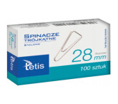 Spinacz trójkątny 28mm (100szt.) GS180-B TETIS