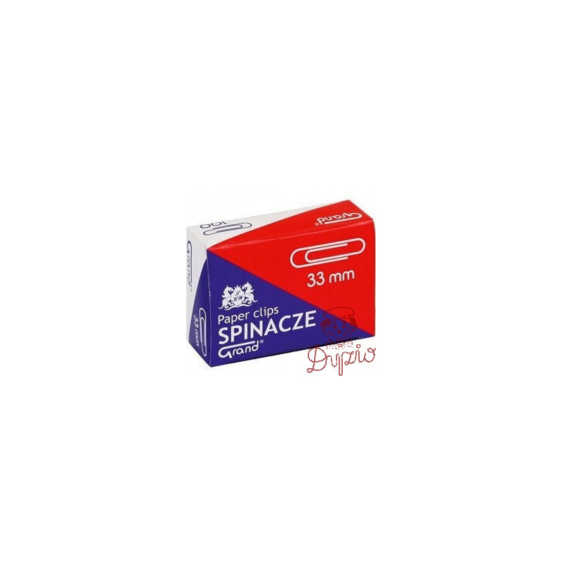 Spinacz R-33 mm GRAND 10op x 100sztuk 110-1382