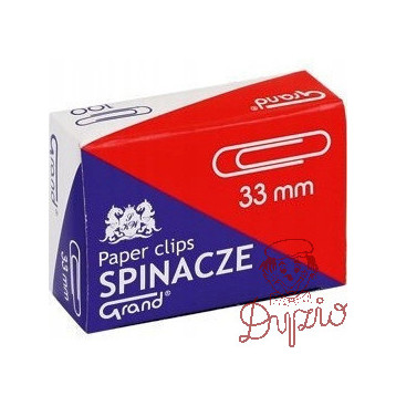 Spinacz R-33 mm GRAND 10op x 100sztuk 110-1382