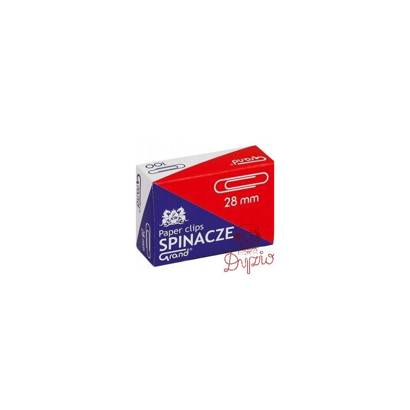 Spinacz R-28 mm GRAND 10op x 100sztuk 110-1381