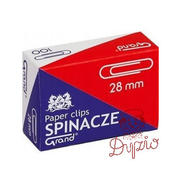 Spinacz R-28 mm GRAND 10op x 100sztuk 110-1381