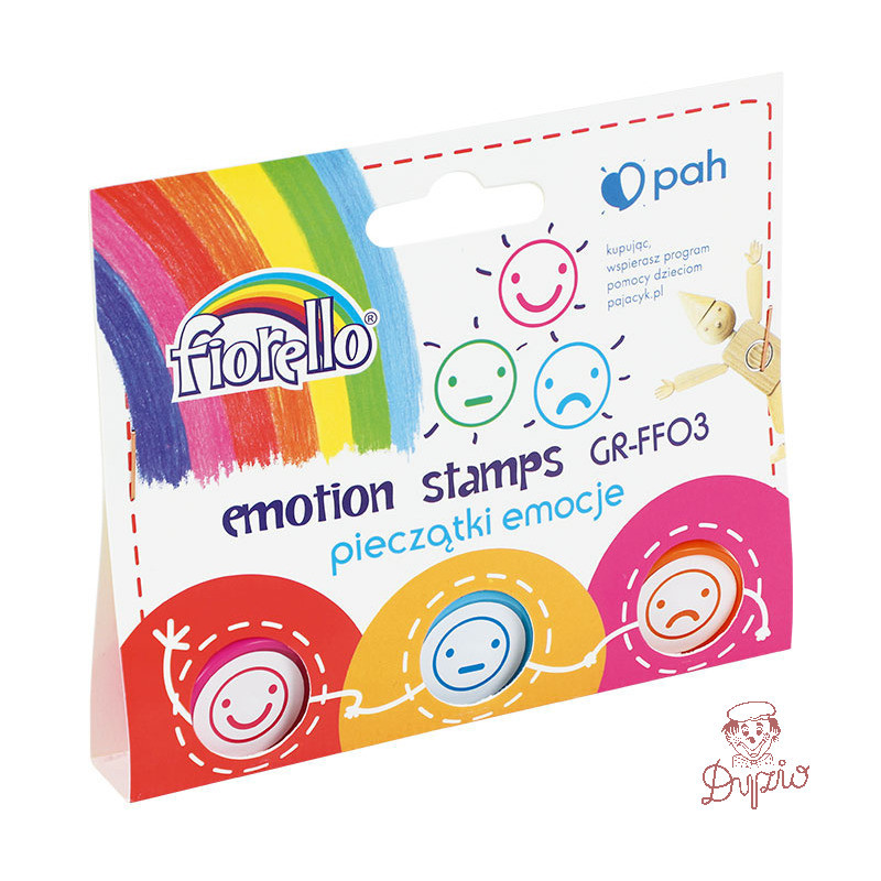 Pieczątki emocje FIORELLO 3szt. GR-FF023 170-2606