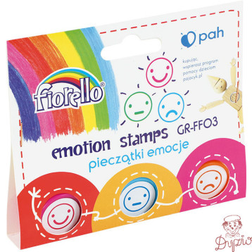 Pieczątki emocje FIORELLO 3szt. GR-FF023 170-2606