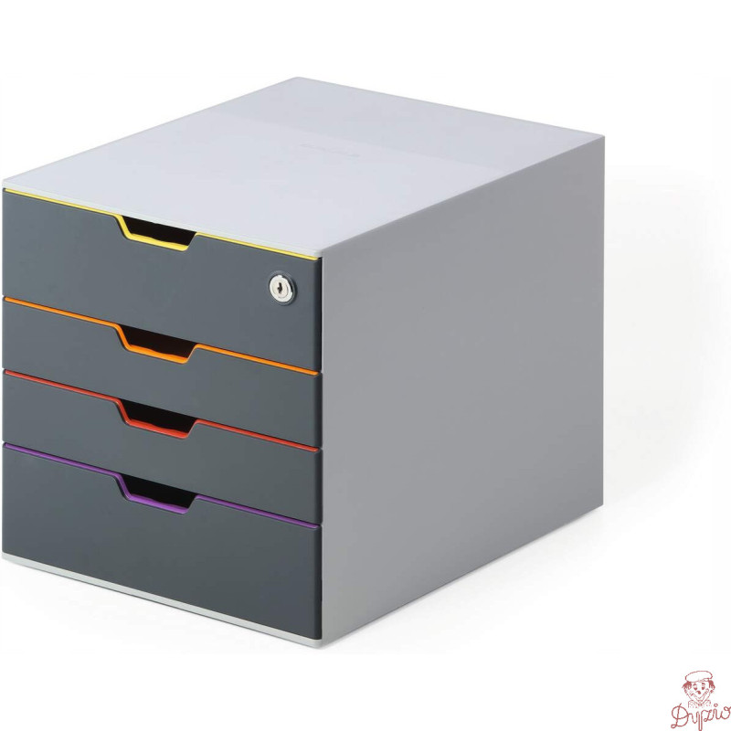 Pojemnik VARICOLOR z 4 szufladkami 760627 DURABLE