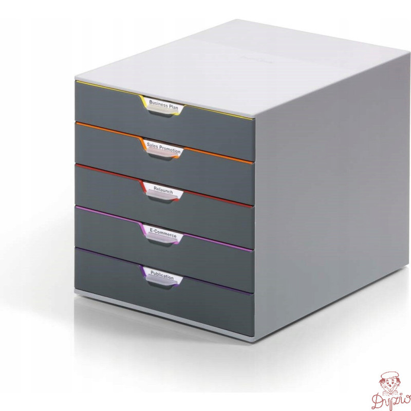 Pojemnik VARICOLOR z 5 szufladkami 760527 DURABLE