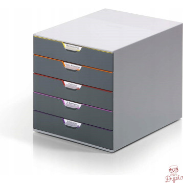 Pojemnik VARICOLOR z 5 szufladkami 760527 DURABLE