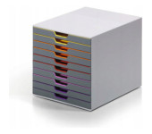 Pojemnik VARICOLOR z 10 kolorowymi szufladkami 761027 DURABLE