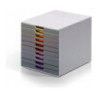 Pojemnik VARICOLOR z 10 kolorowymi szufladkami 761027 DURABLE