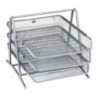 Stojak na dokumenty srebrny metalowy GR-069S 120-1118 GRAND