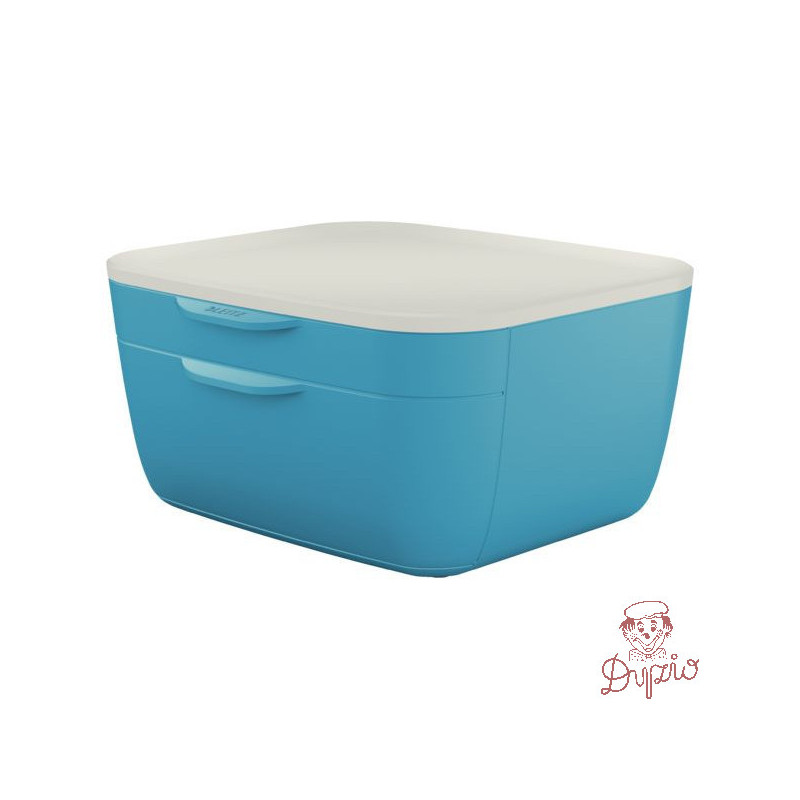 Pojemnik z szufladami Cosy, niebieski 53570061