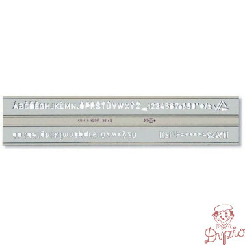 Szablon CYFROWO-LITEROWY 0.5 748006 KOH-I-NOOR