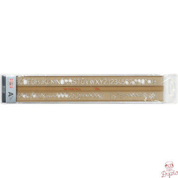Szablon CYFROWO-LITEROWY 10mm 748010 KOH-I-NOOR