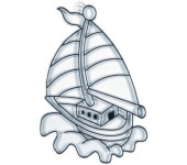 Szablon witrażowy mały mix 6 wzorów 9820/6/1 KOH-I-NOOR