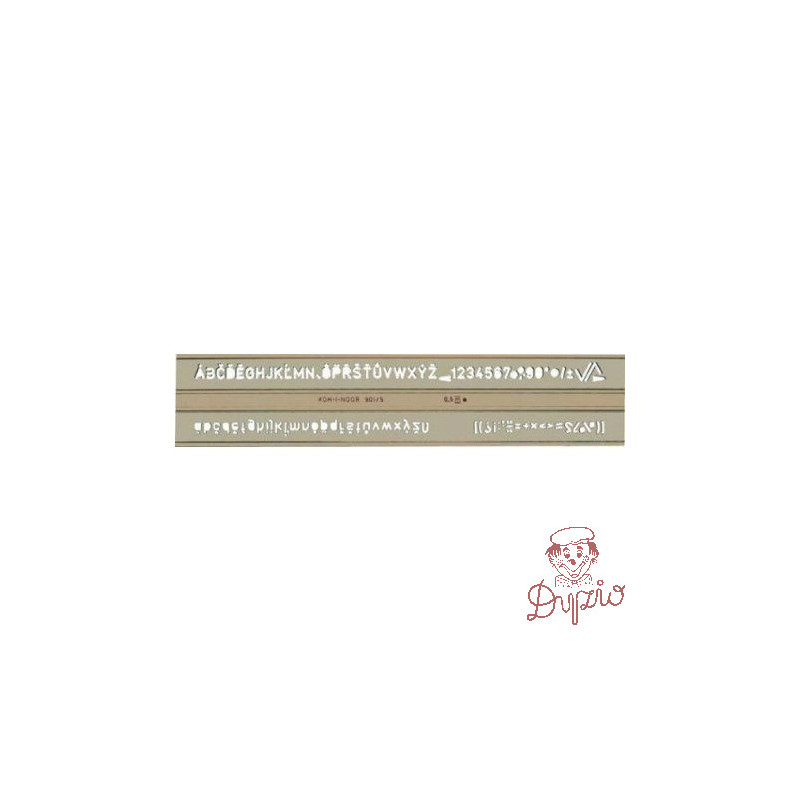 Szablon CYFROWO-LITEROWY 2.0 748014 KOH-I-NOOR
