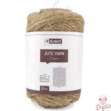 Sznurek jutowy 2mm / 25m szpula 800200 d.rect