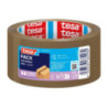 Taśma pakowa UNIVERSAL 66m x 50mm BRĄZOWA cicha 57188 TESA