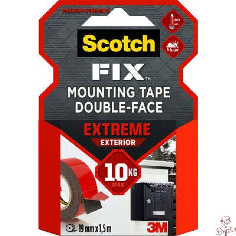Taśma montażowa 19mmx1,5m do ekstremalnych zastosowań SCOTCH 4046719732241 3M