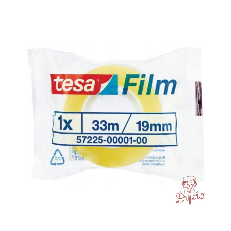 Taśma TESA FILM STANDARD 33m x 19mm 57225