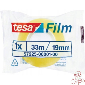 Taśma TESA FILM STANDARD 33m x 19mm 57225