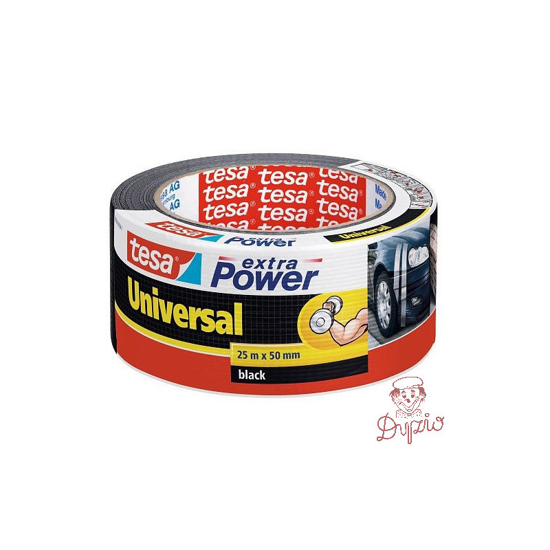 Taśma naprawcza czarna 25m x 50mm TESA 56388-00001-08