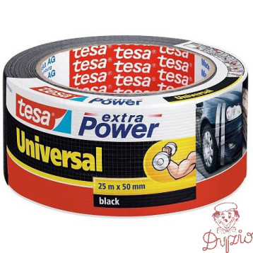 Taśma naprawcza czarna 25m x 50mm TESA 56388-00001-08