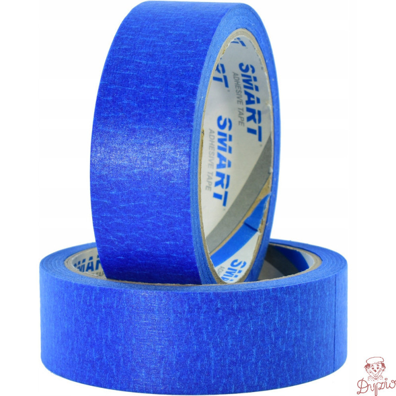 Taśma samoprzylepna maskująca malarska 48mm 25m niebieska UV