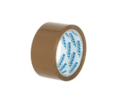 Taśma pakowa kauczuk 48x66y brązowa TAN 100.571 SOLVENT SMART/HAVANA 571/SM01