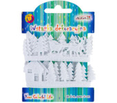 Taśma filcowa z motywem świątecznym 2m x 3cm TCX-6563 ALIGA
