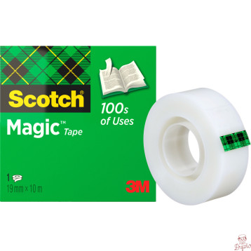 Taśma biurowa SCOTCH MAGIC 810 matowa 19x33m w pudełku 3M 810 70005242196