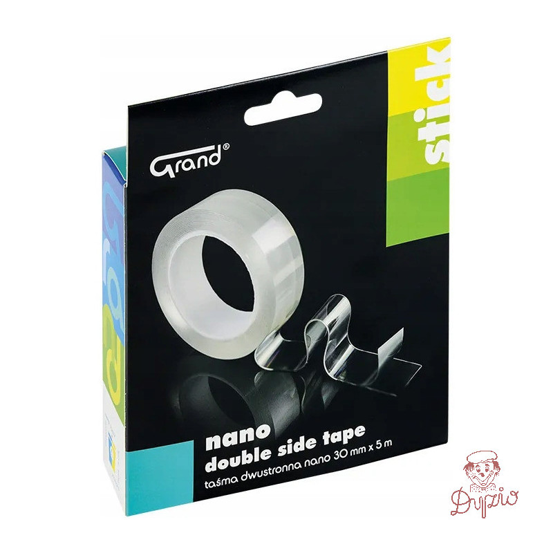 Taśma dwustronna nano 30mmx5mx1mm GRAND 130-1919