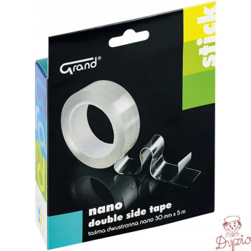 Taśma dwustronna nano 30mmx5mx1mm GRAND 130-1919