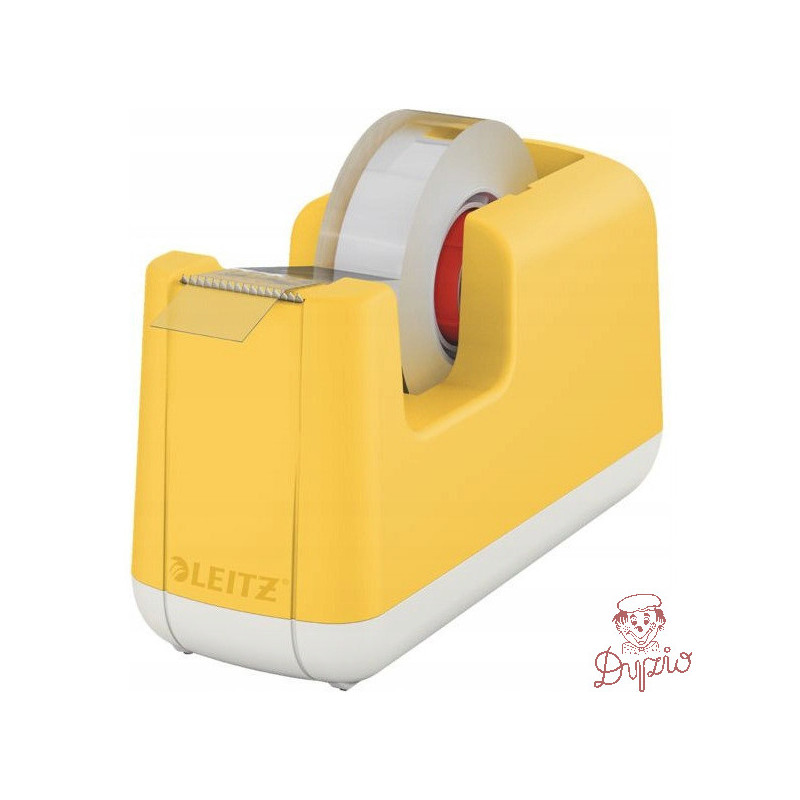 Podajnik taśmy klejącej Leitz Cosy, żółty 53670019