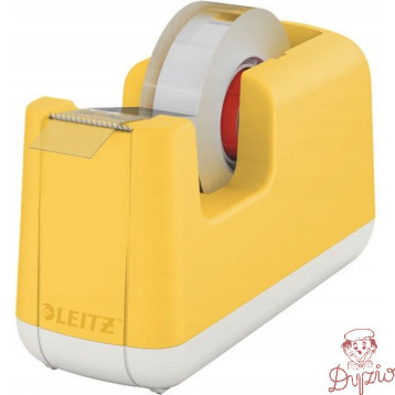 Podajnik taśmy klejącej Leitz Cosy, żółty 53670019