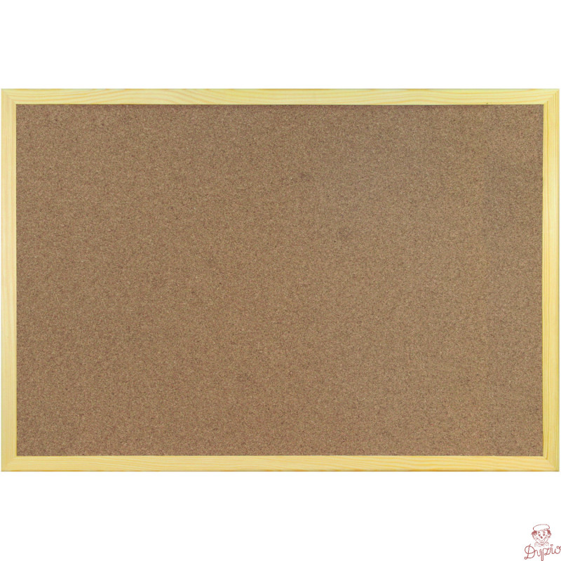 Tablica korkowa 250x100 r.drewniana WIELKOR