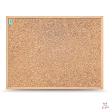Tablica korkowa 150x100cm rama drewniana MEMOBE SMART MSTC150100