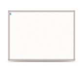 Tablica suchościeralna magnetyczna 60x40cm biała rama aluminiowa MEMOBE SMART MSTM060040