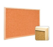Tablica korkowa 50x40 rama drewniana WIELKOR