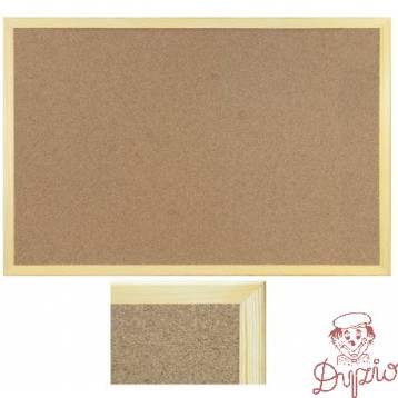Tablica korkowa 80x60 r.drewniana WIELKOR