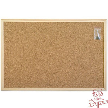 Tablica korkowa 120x90 r.drewniana WIELKOR