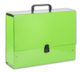 Teczka z rączką B4 Jumbo 10cm jasno zielona pastel TT7915