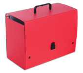 Teczka B4 Jumbo Plus 18cm czerwona TT6310