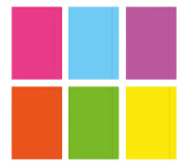 Teczka A4+ z gumką FLUO mix kolorów (10sztuk) INTERDRUK